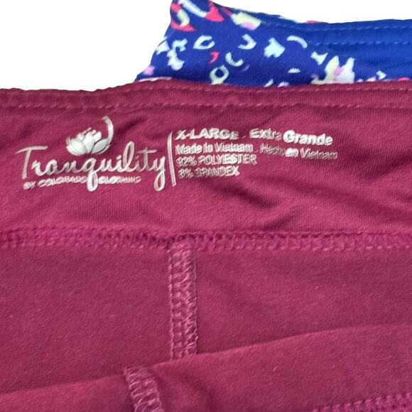 Tranquility by Colorado Clothing Women's Everyday Stretch Skort Lot of 2 Size XL - Picture 4 of 7